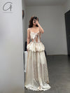 Mutedance 25 Spring/Summer Lace Top/Lace Skirt MD-MD25SS105-HOARY MD25SS69